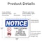 Signmission Family Viewing Only Please No, 18 in W x Rectangle, Plastic OS-2PACK-NS-P-1218-L-12480 - alternate 4
